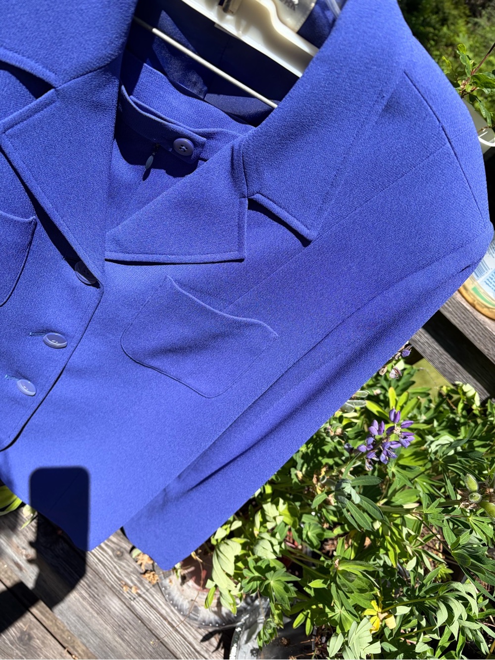 Jones of NY size 12 Women’s Violet Purple Suit - Picture 8 of 12